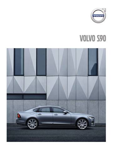 Catalogue VOLVO | VOLVO S90 | 26/10/2021 - 26/10/2022