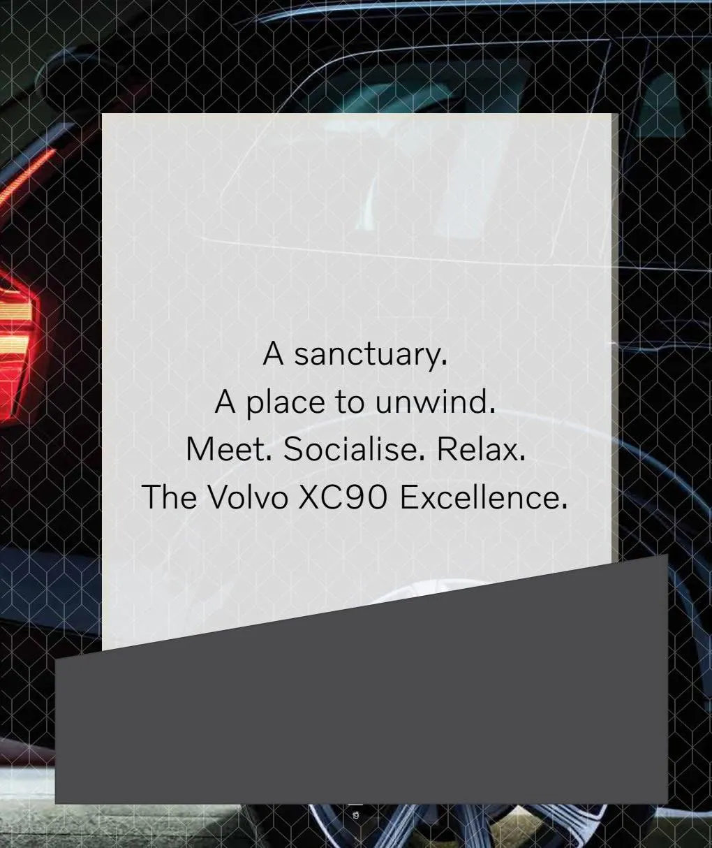 Catalogue VOLVO XC90 EXCELLENCE, page 00019