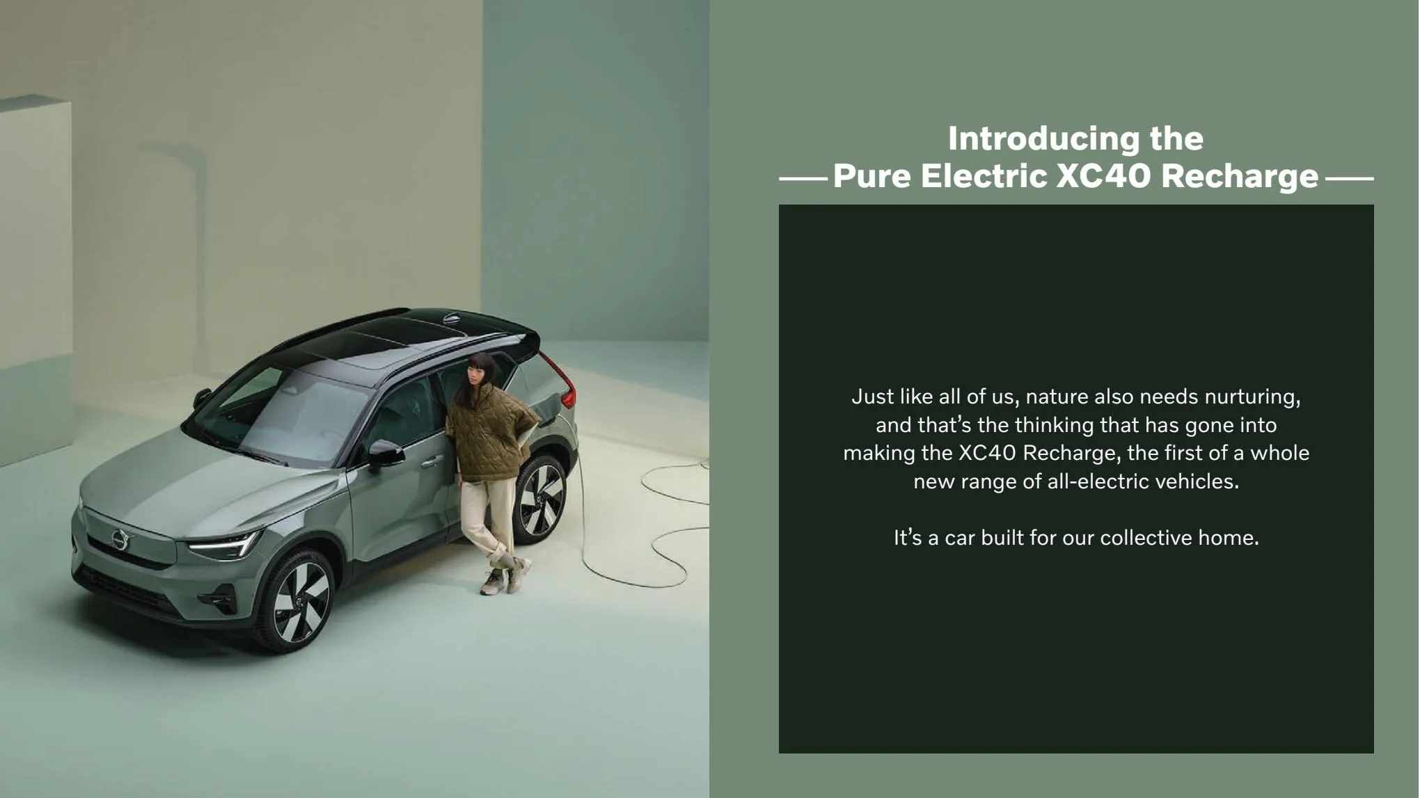 Catalogue Volvo XC40 Pure Electric, page 00002