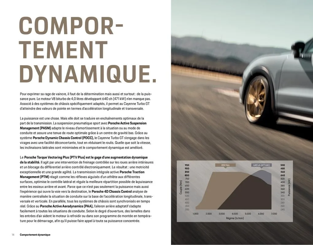 Catalogue Le nouveau Cayenne Turbo GT, page 00014