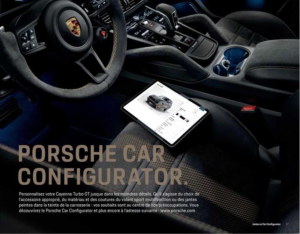 Catalogue Le nouveau Cayenne Turbo GT, page 00037