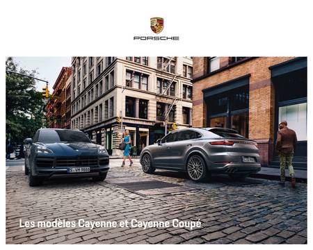 Catalogue Porsche | Les modèles Cayenne et Cayenne Coupé | 26/10/2021 - 27/10/2022