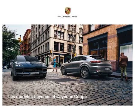 Les modèles Cayenne et Cayenne Coupé