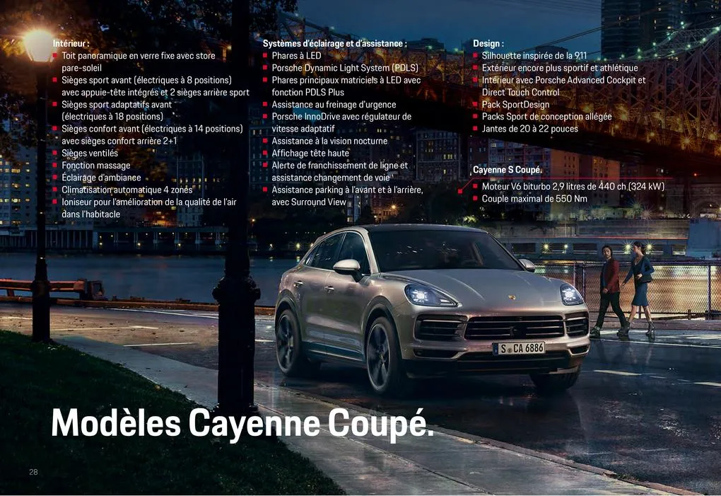 Catalogue Nouveau Cayenne Coupé, page 00030