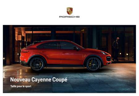 Catalogue Porsche | Nouveau Cayenne Coupé | 26/10/2021 - 27/10/2022