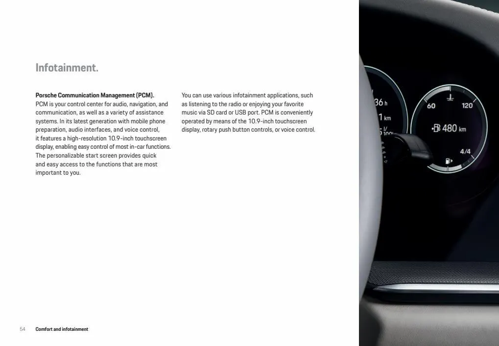 Catalogue Porsche 911 Carrera 2022, page 00056