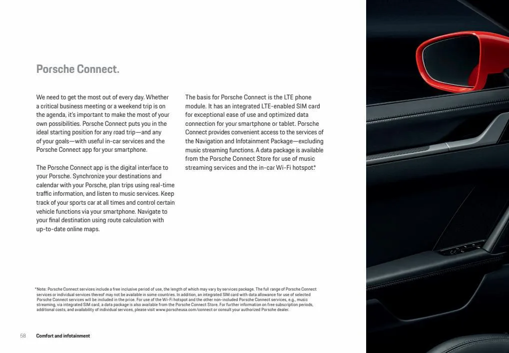 Catalogue Porsche 911 Carrera 2022, page 00060