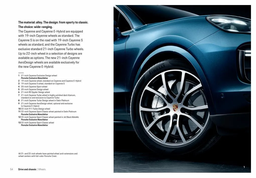Catalogue Porsche Cayenne 2022, page 00056