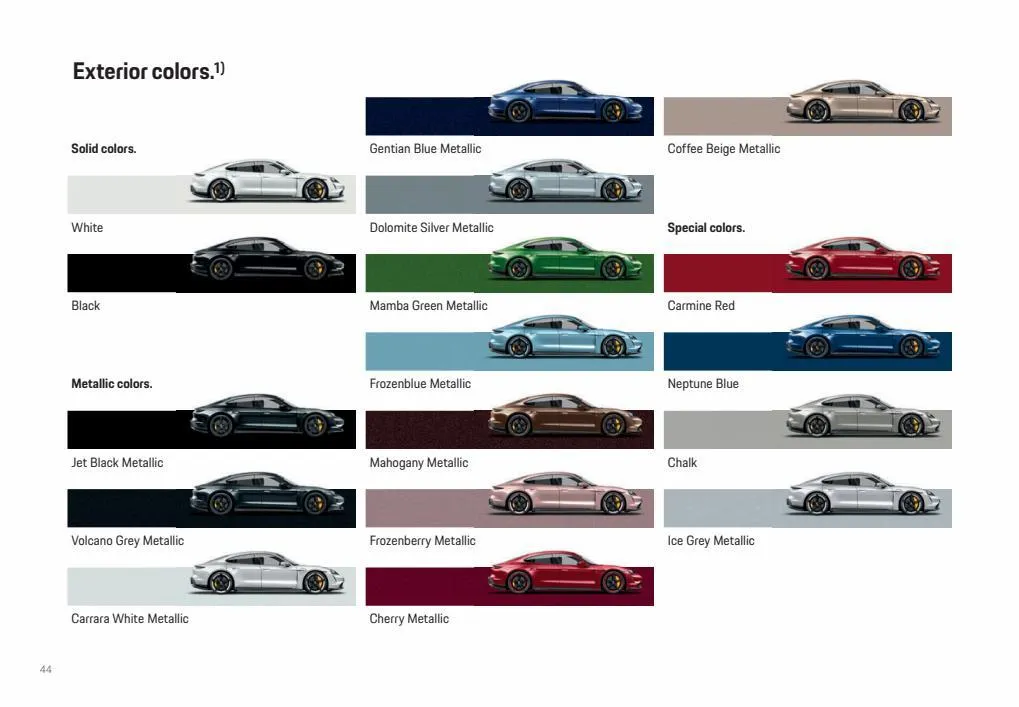 Catalogue Porsche-Taycan 2022, page 00042