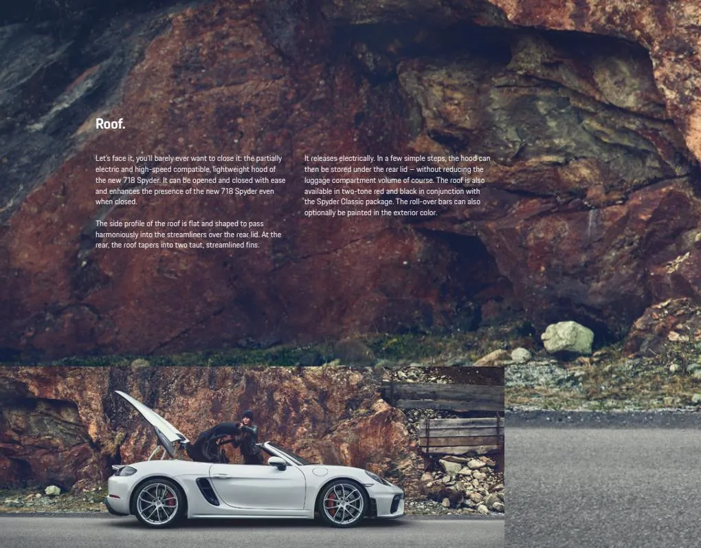 Catalogue Porsche-718 Boxster Spyder 2022, page 00026
