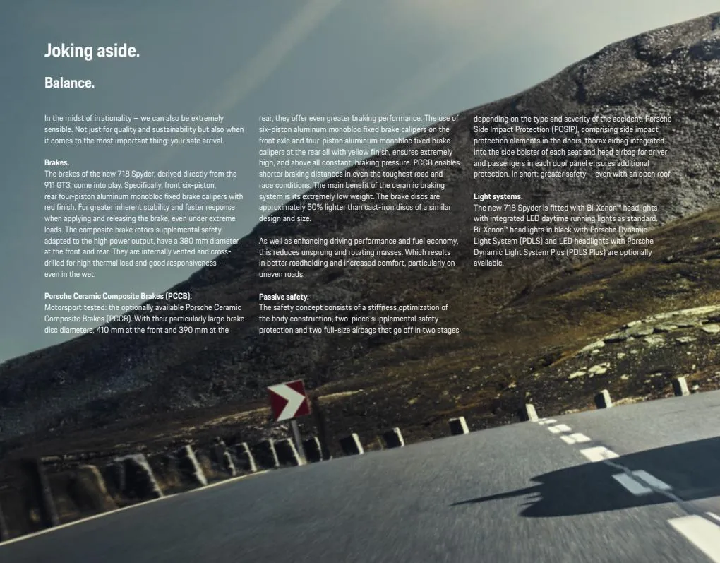 Catalogue Porsche-718 Boxster Spyder 2022, page 00052