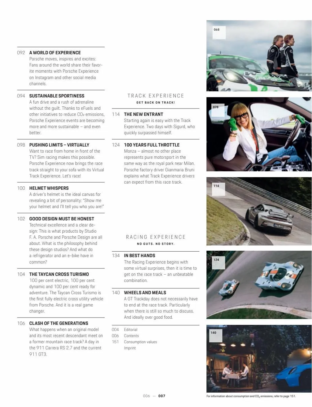 Catalogue Porsche Experience 2022-2023, page 00007