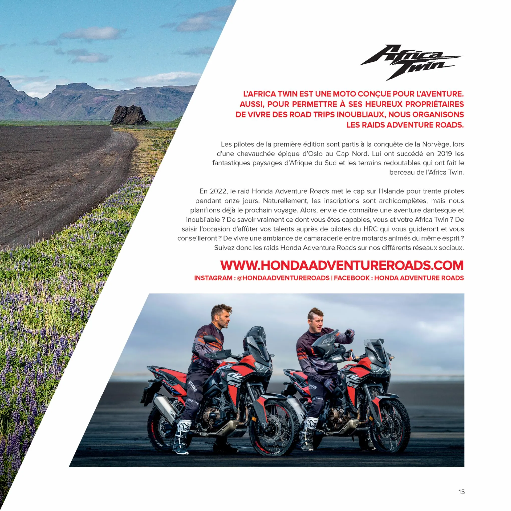 Catalogue AFRICA TWIN 2022, page 00015