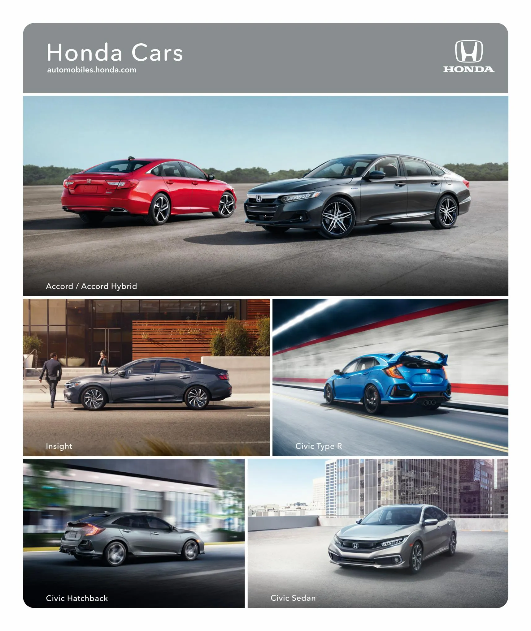 Catalogue HONDA CARS 2022, page 00001