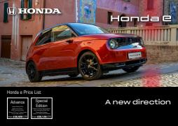 Catalogue Honda | Honda-e | 14/12/2022 - 30/06/2023