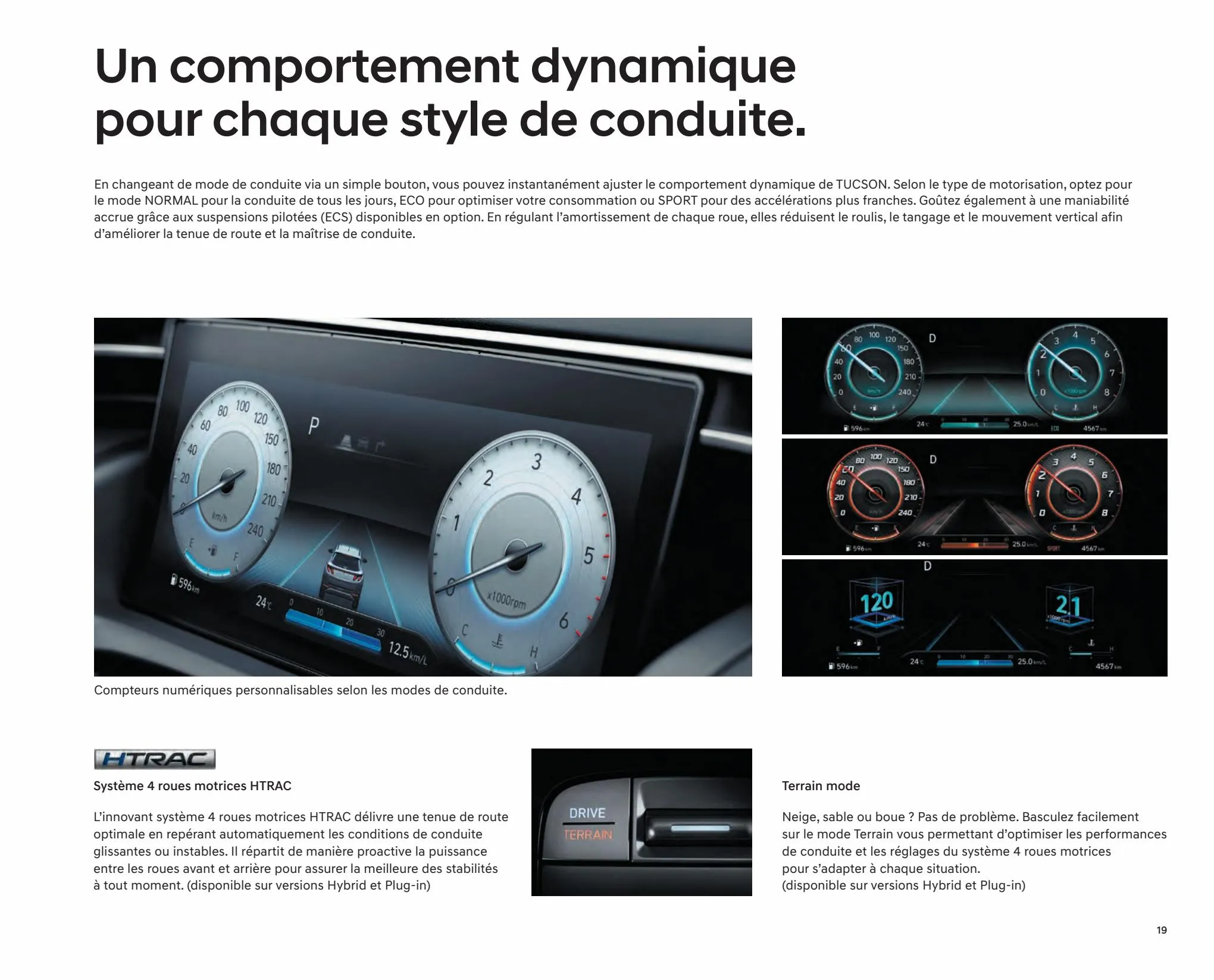 Catalogue Hyundai TUCSON Plug-in, page 00019