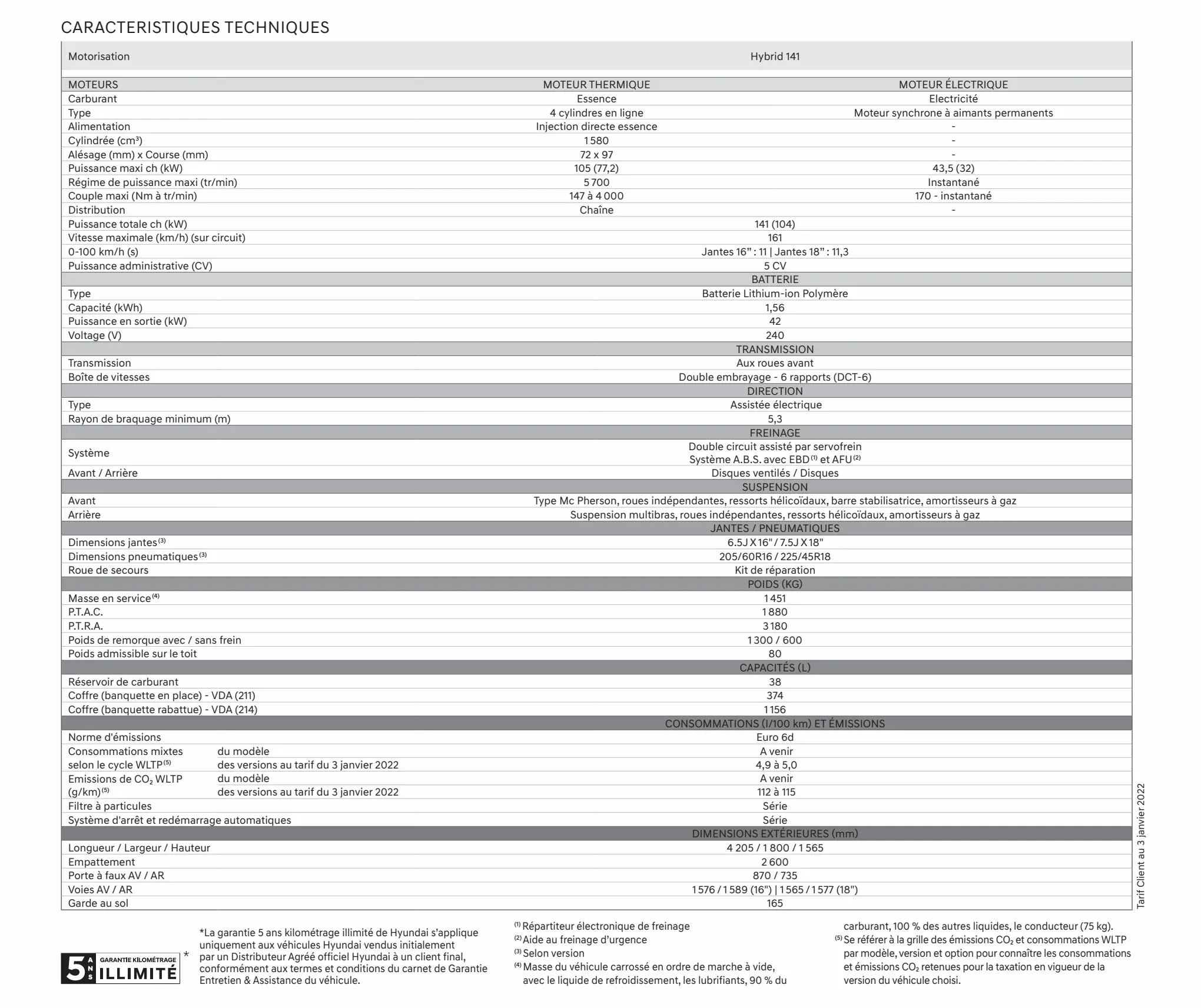 Catalogue Hyundai KONA Hybrid, page 00033