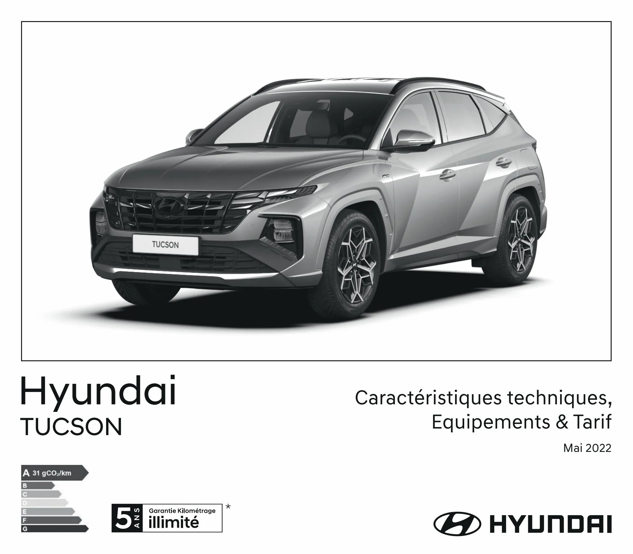 Catalogue Hyundai TUCSON Plug-in, page 00032