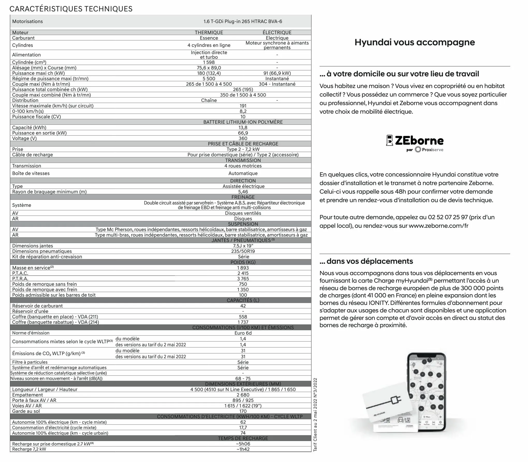 Catalogue Hyundai TUCSON Plug-in, page 00034