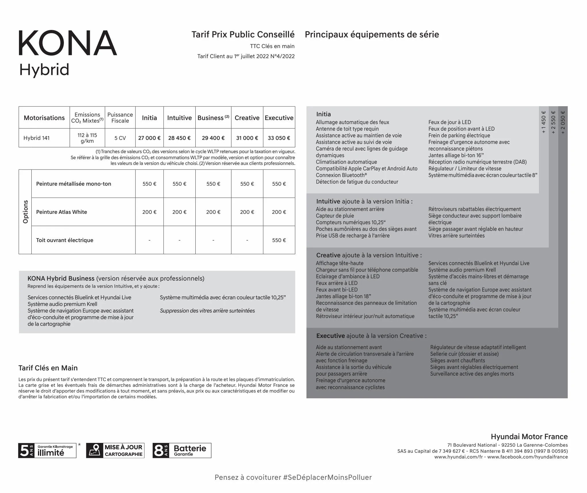 Catalogue Hyundai KONA Hybrid, page 00035