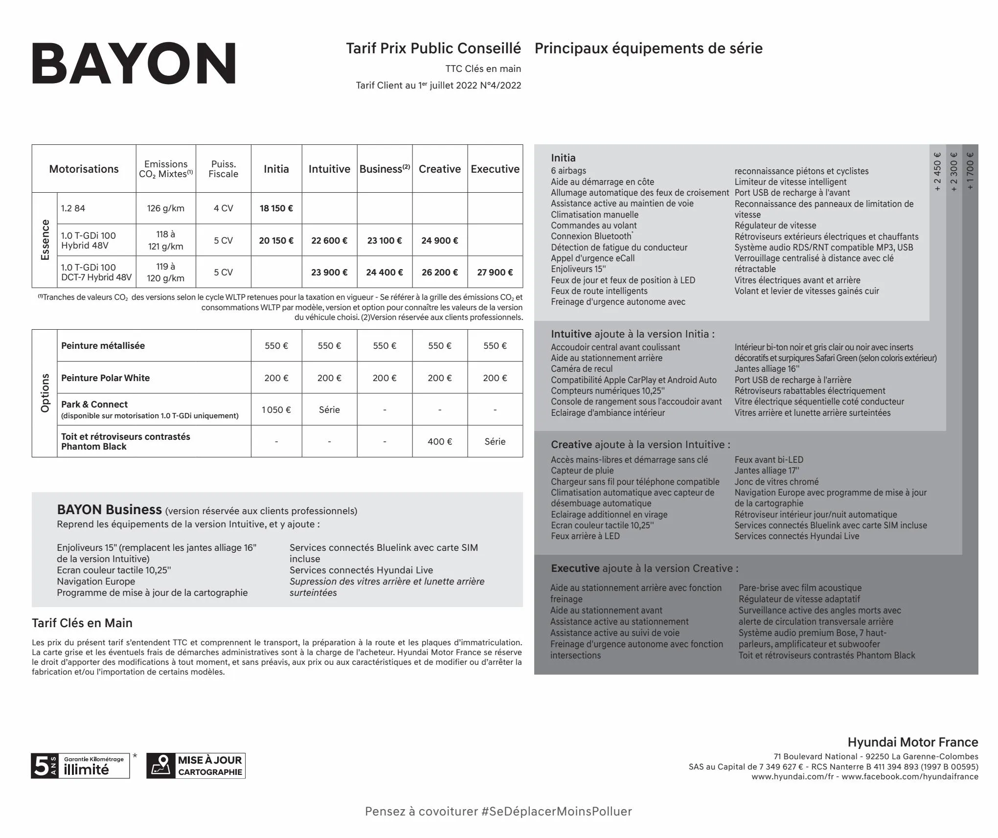 Catalogue Hyundai BAYON, page 00027