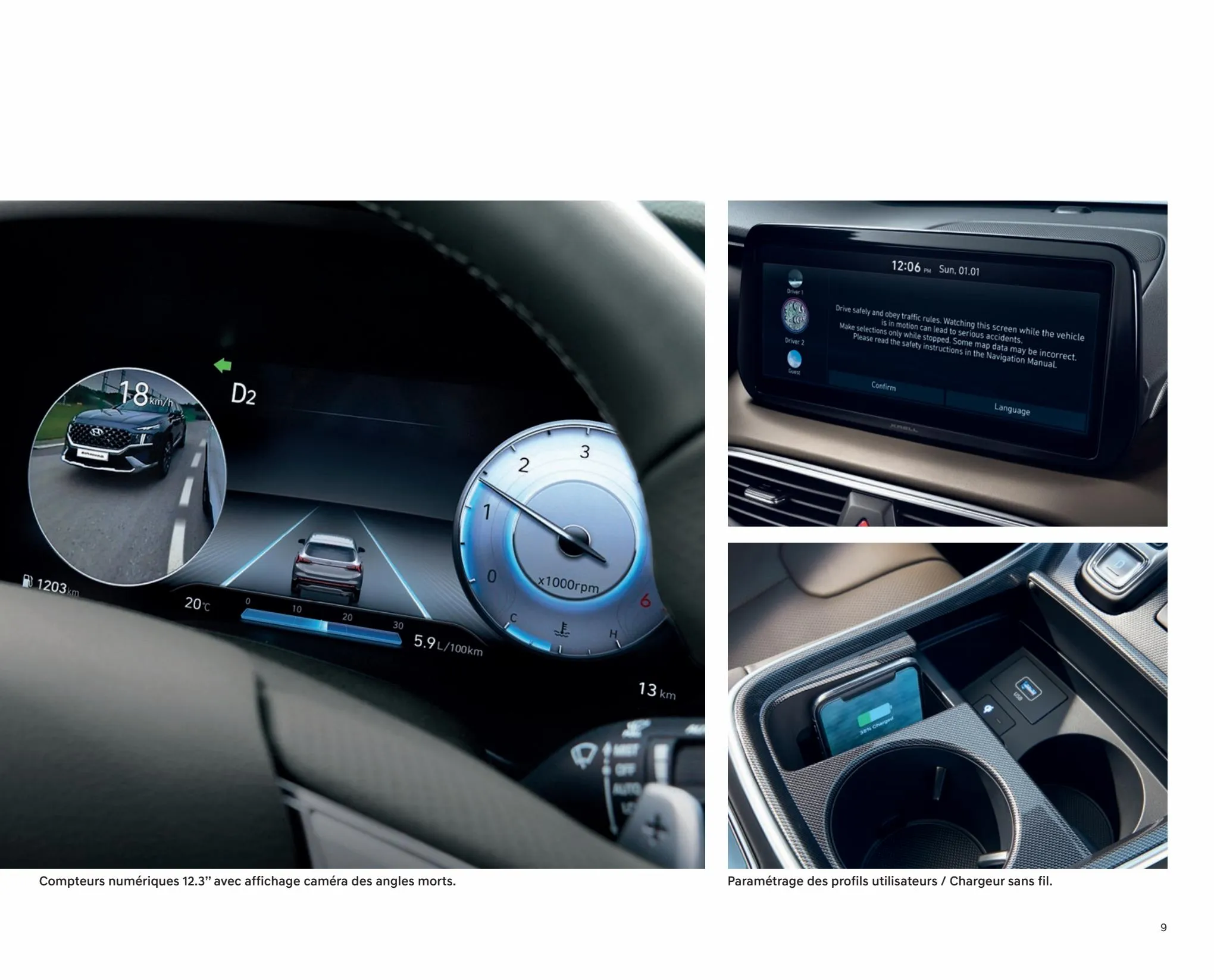 Catalogue Hyundai SANTA FE Plug-in, page 00009