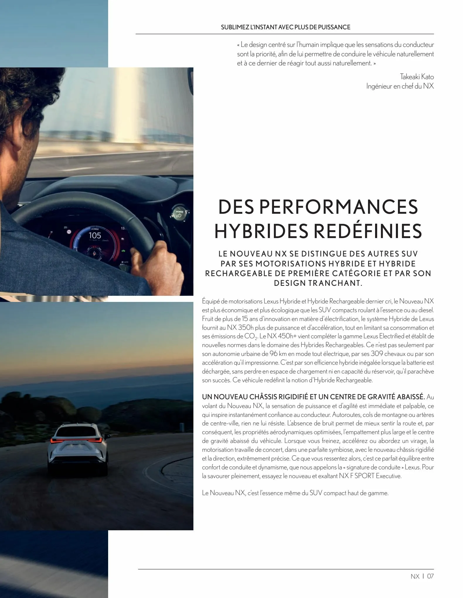 Catalogue Nouveau Lexus NX 2022, page 00007