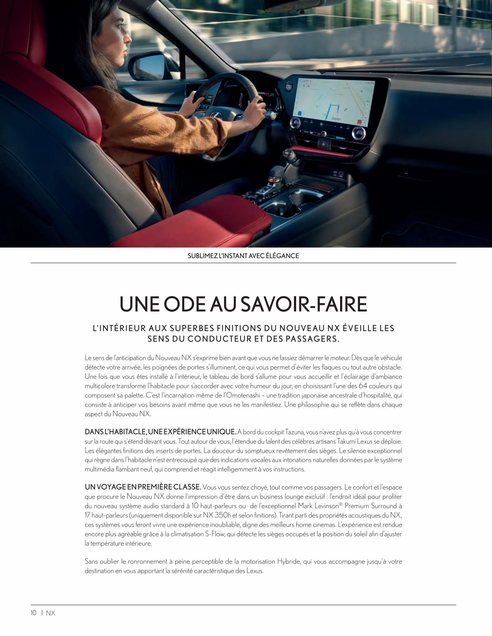 Catalogue Nouveau Lexus NX 2022, page 00010