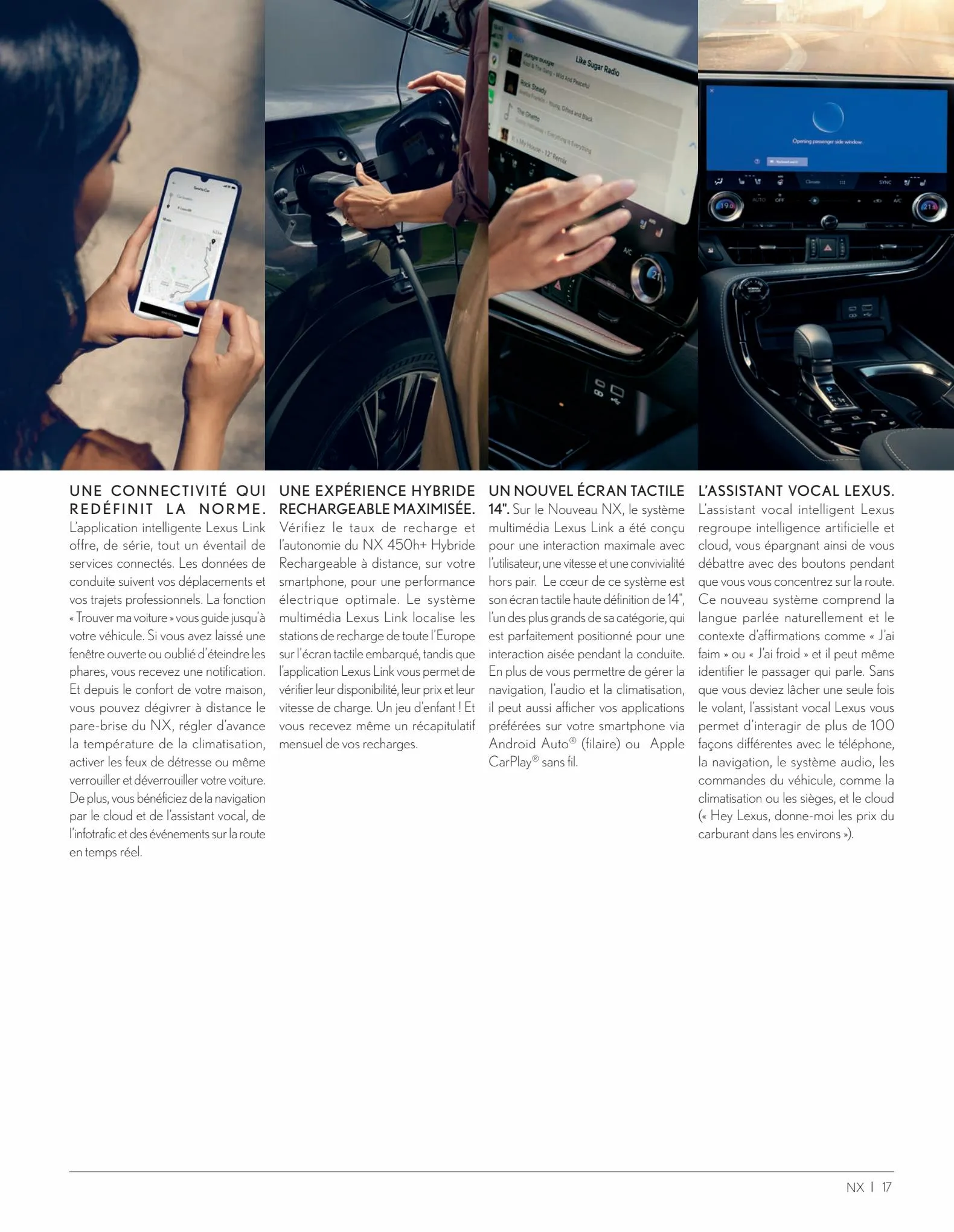 Catalogue Nouveau Lexus NX 2022, page 00017