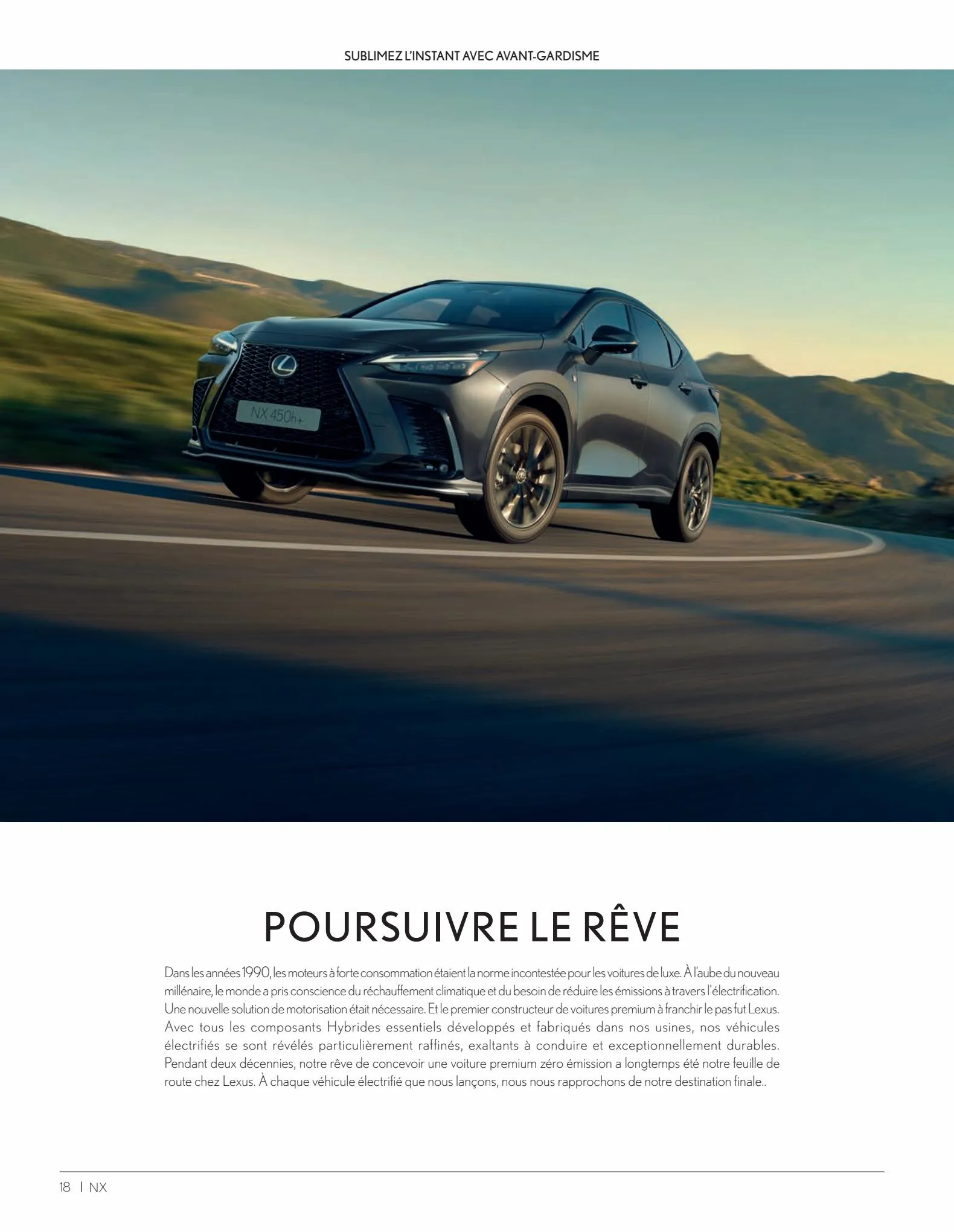 Catalogue Nouveau Lexus NX 2022, page 00018