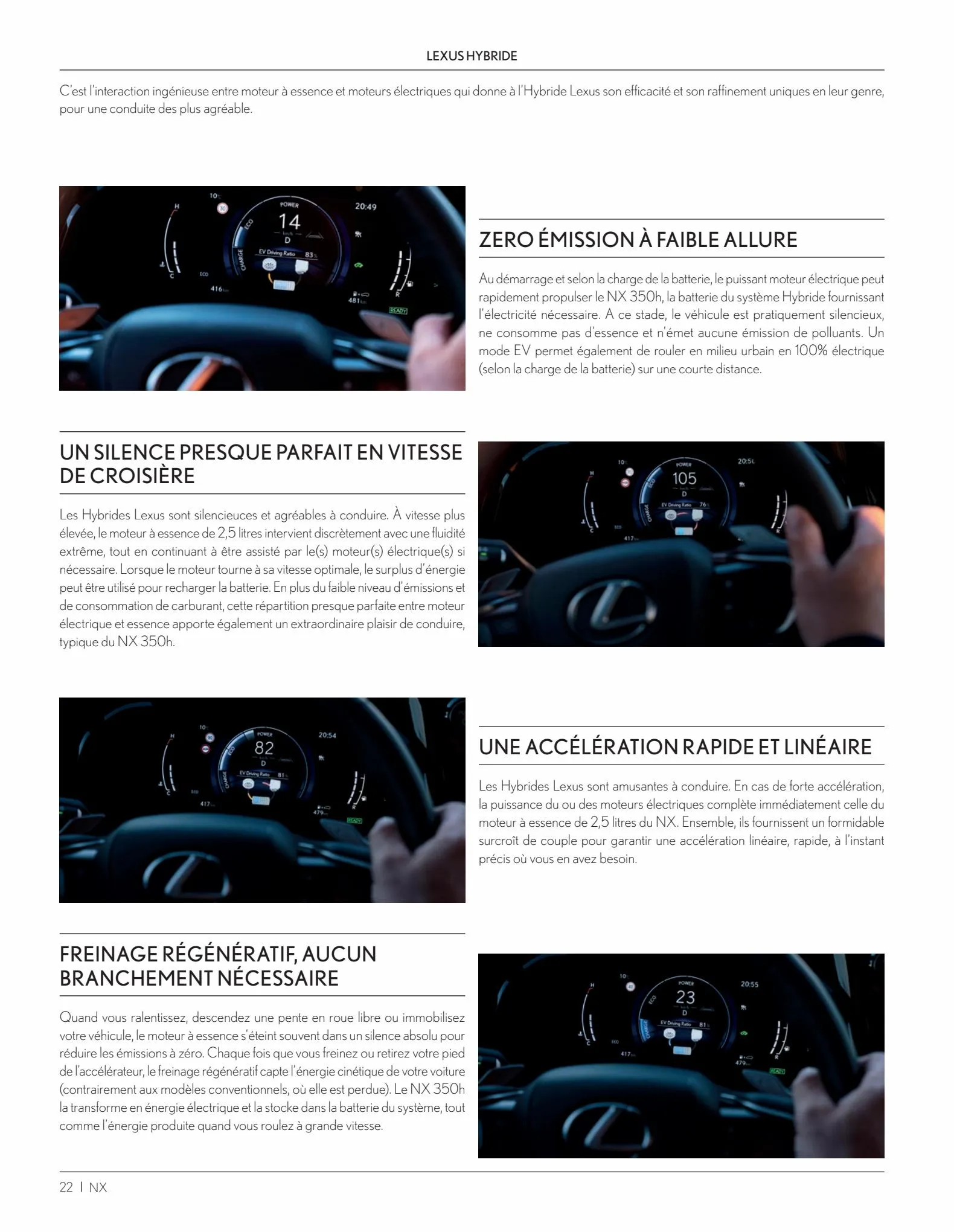 Catalogue Nouveau Lexus NX 2022, page 00022