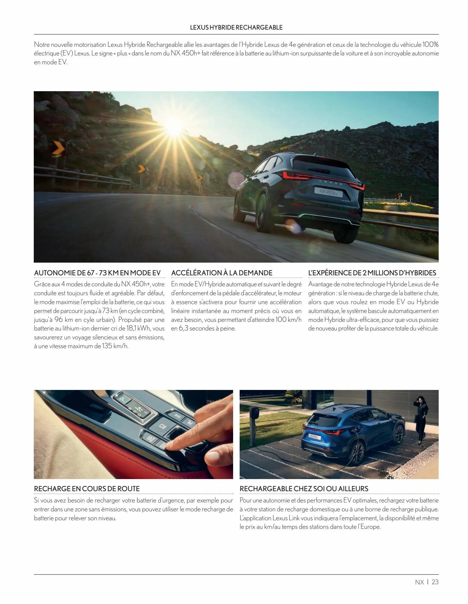 Catalogue Nouveau Lexus NX 2022, page 00023