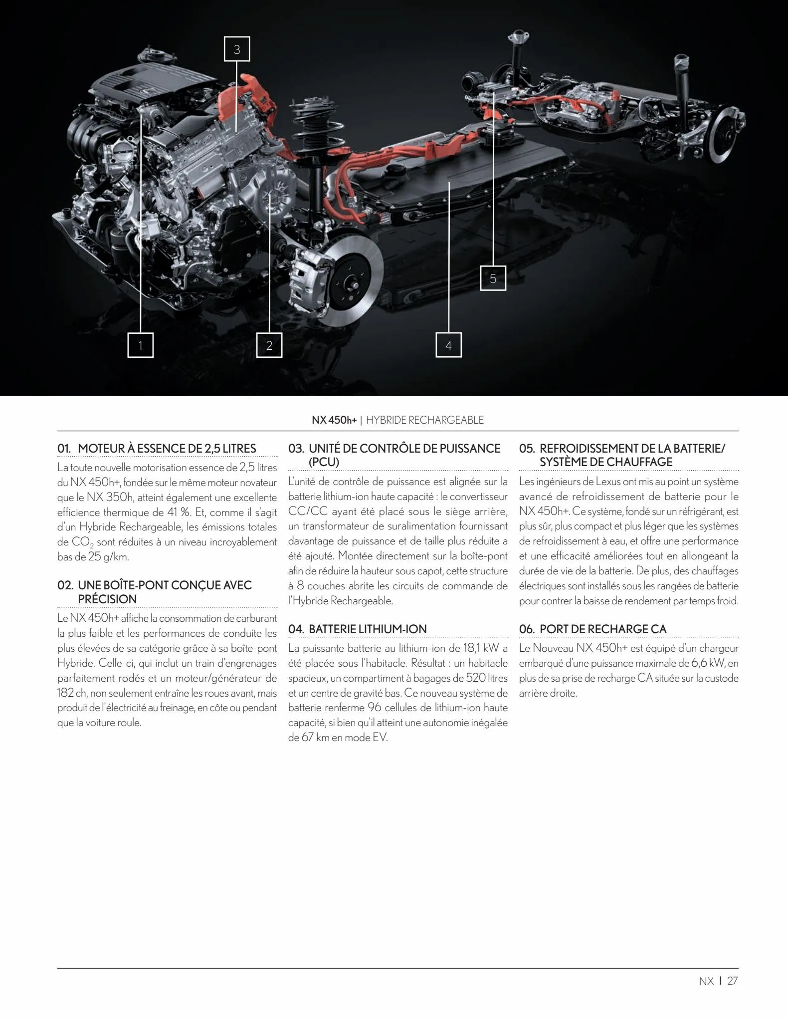 Catalogue Nouveau Lexus NX 2022, page 00027
