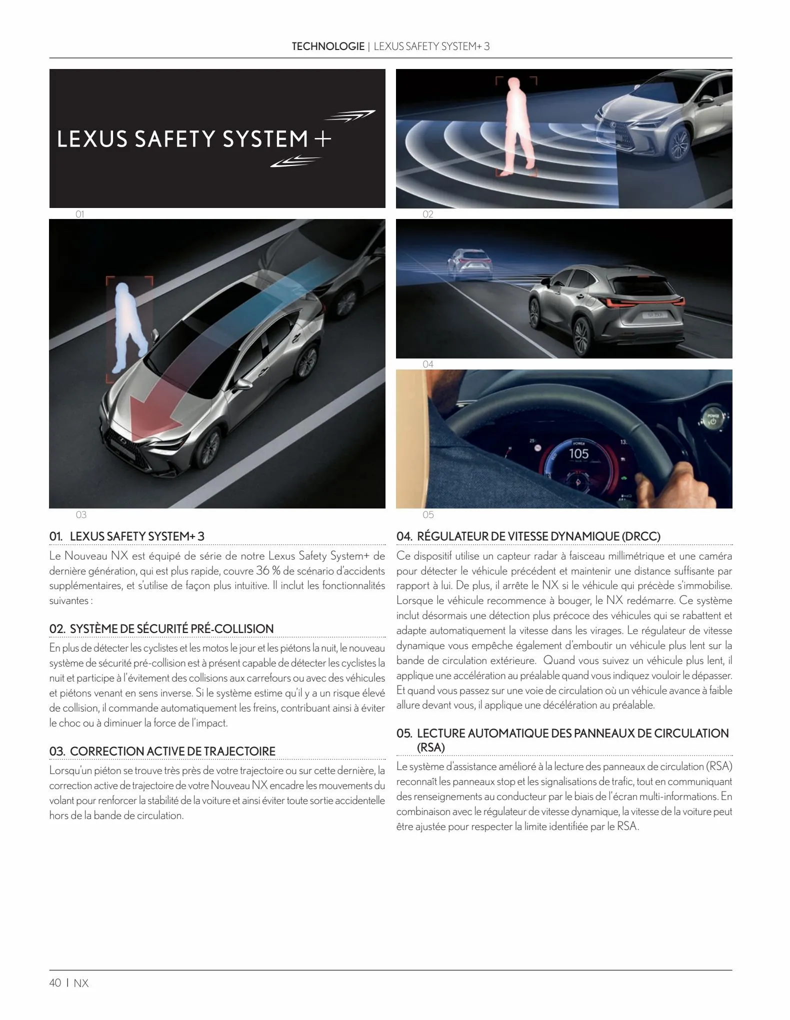 Catalogue Nouveau Lexus NX 2022, page 00040