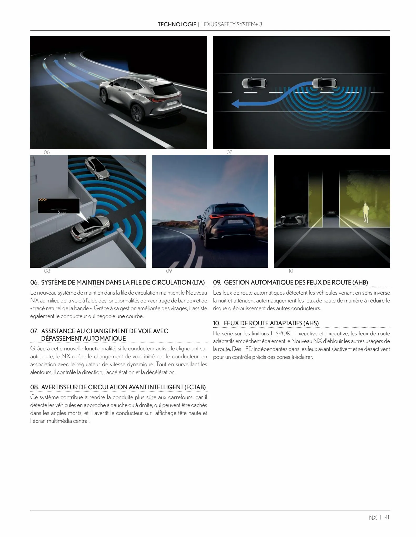 Catalogue Nouveau Lexus NX 2022, page 00041