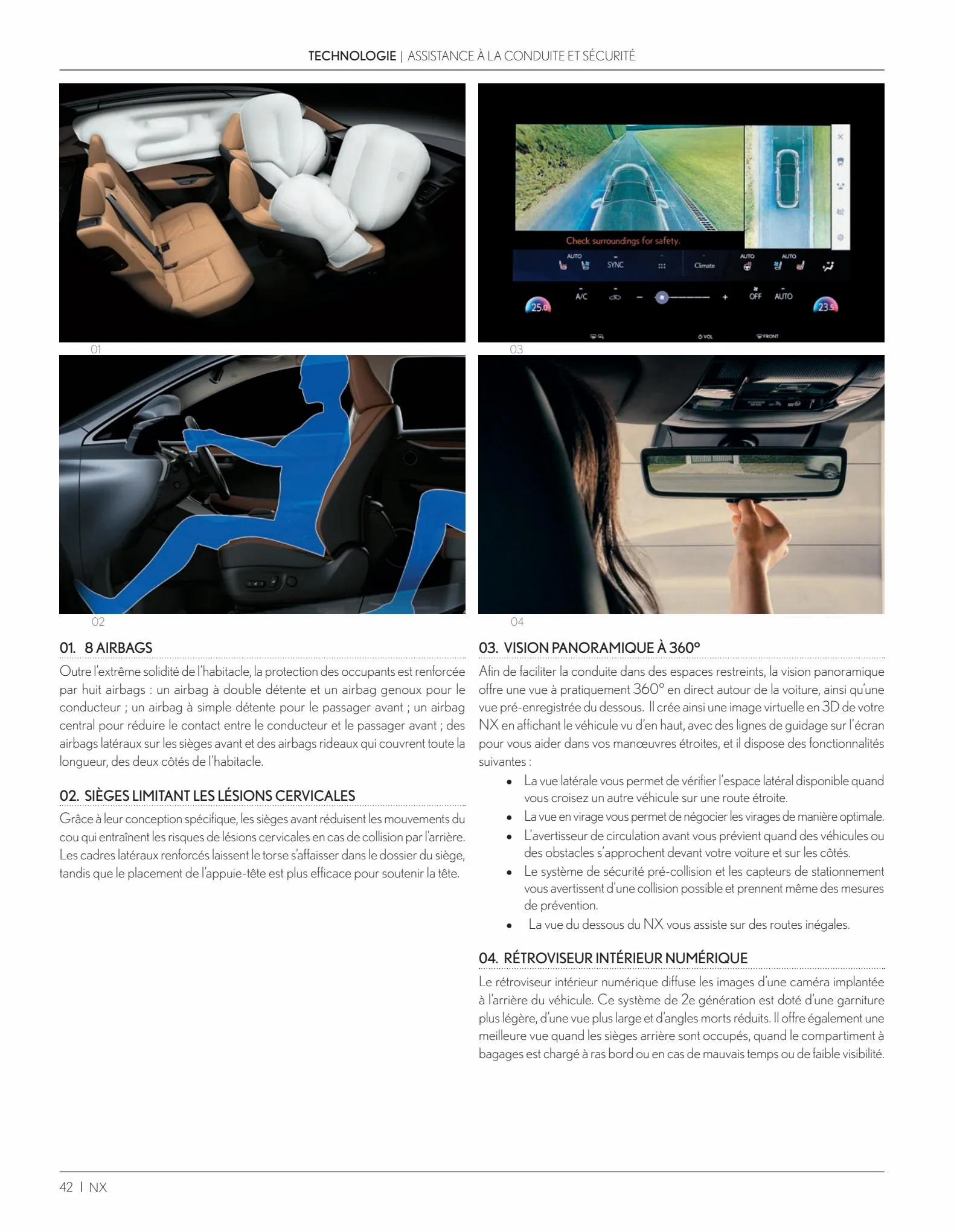 Catalogue Nouveau Lexus NX 2022, page 00042