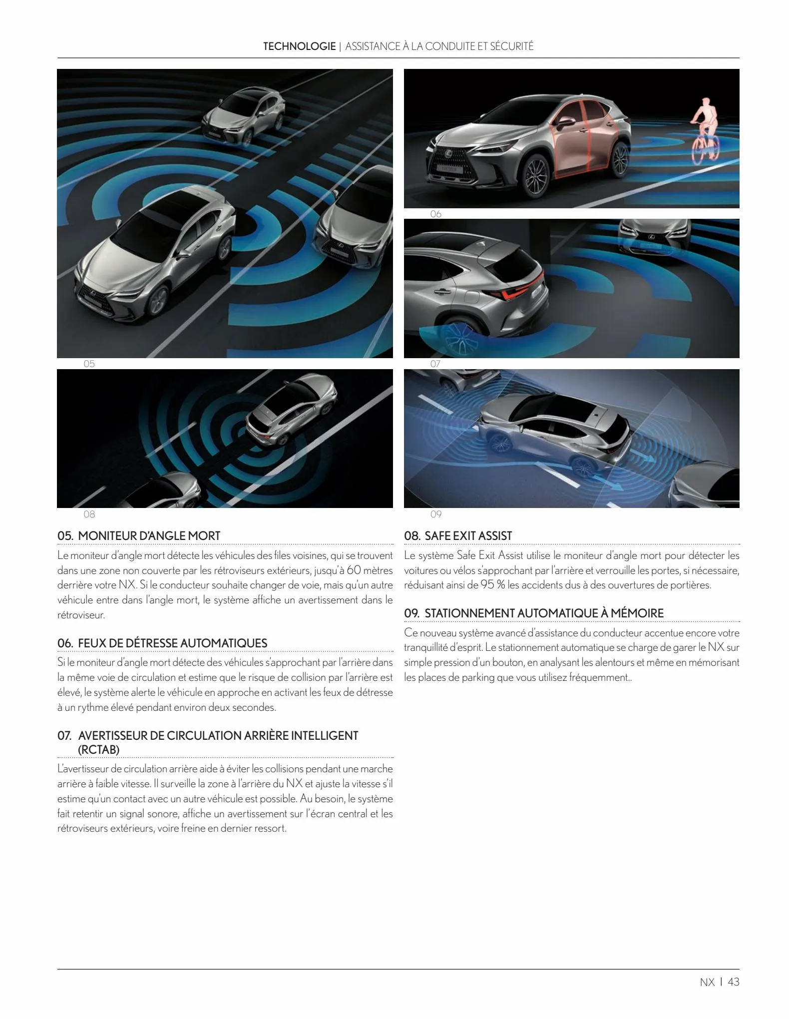 Catalogue Nouveau Lexus NX 2022, page 00043