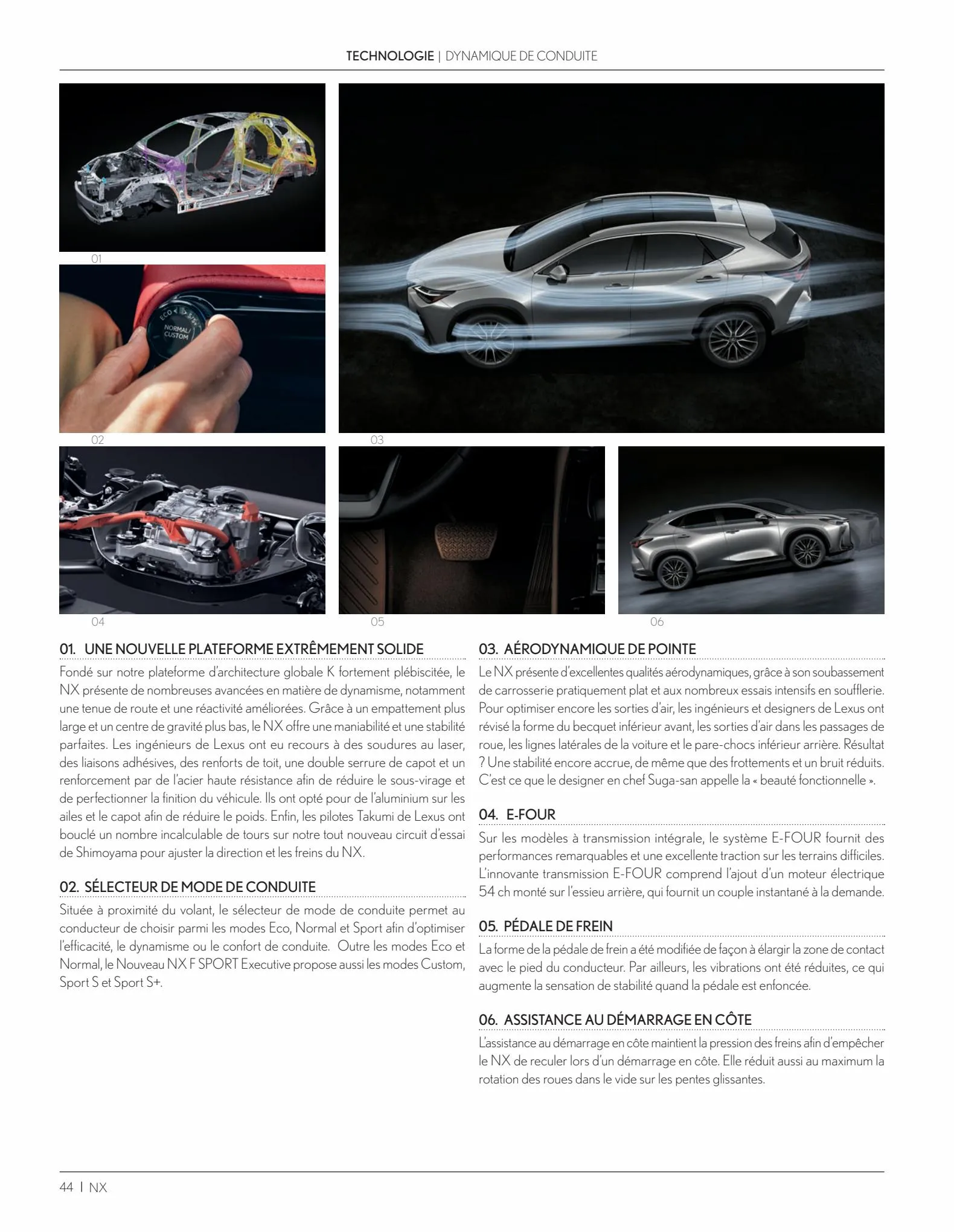 Catalogue Nouveau Lexus NX 2022, page 00044