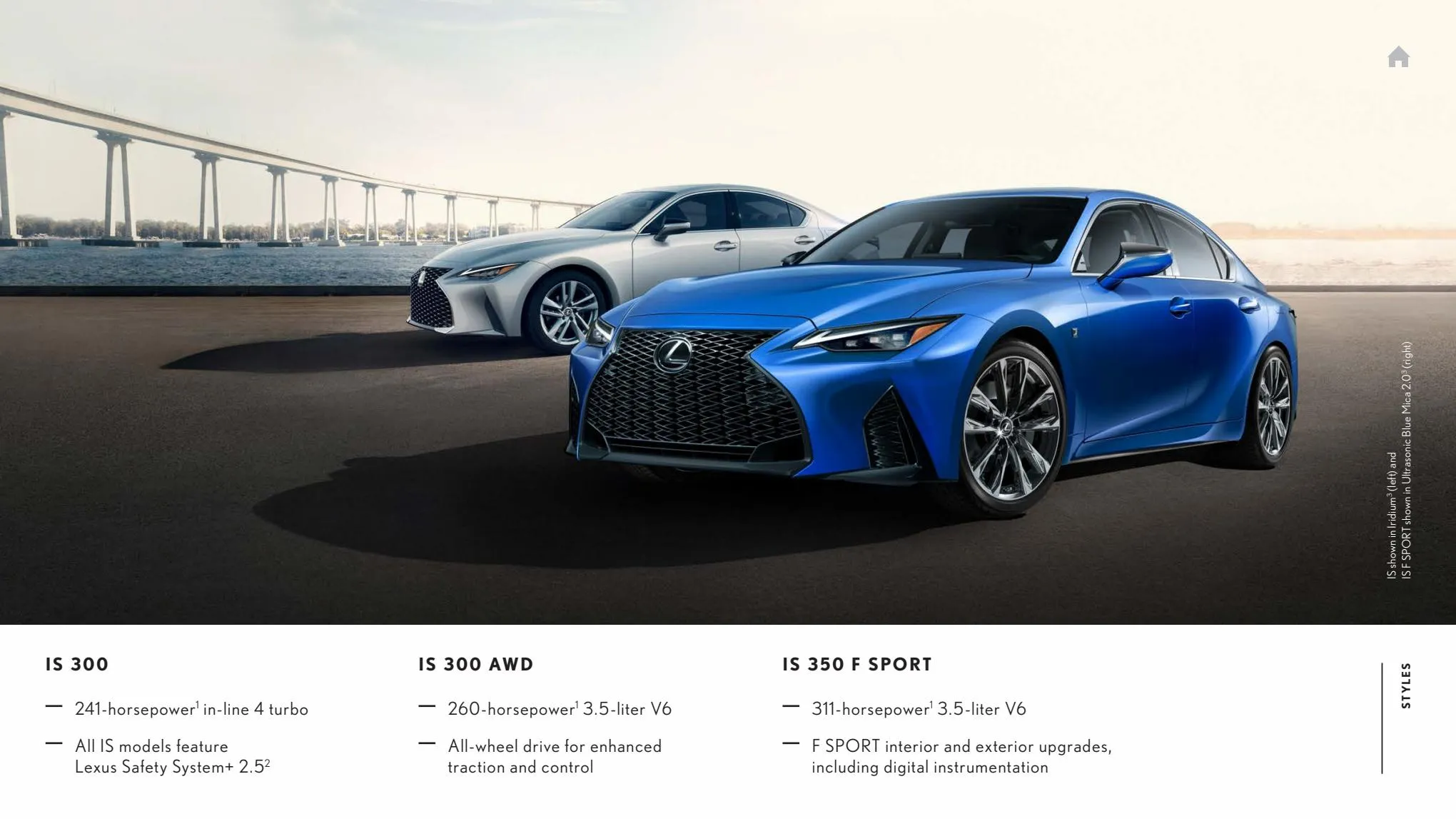Catalogue Lexus IS 2022, page 00003