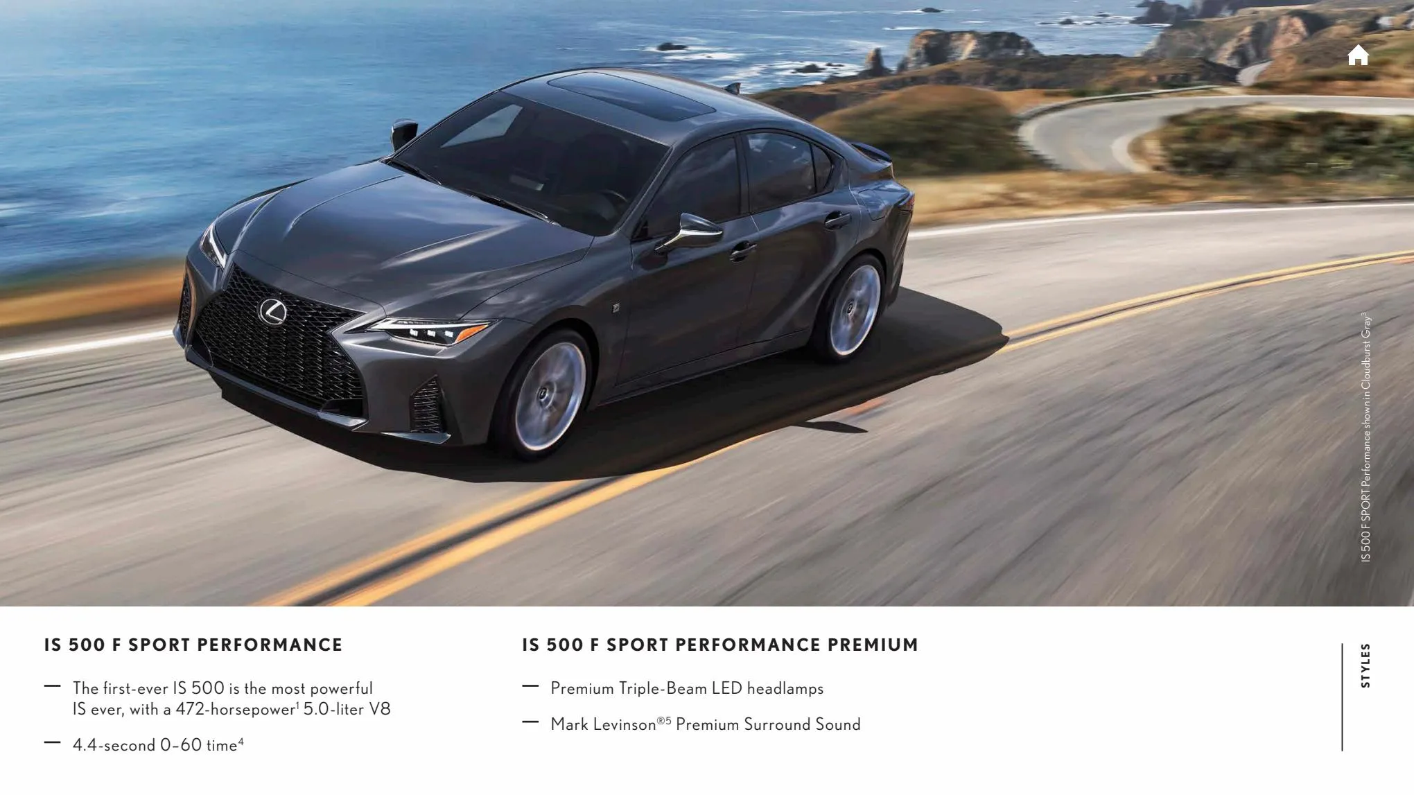 Catalogue Lexus IS 2022, page 00004