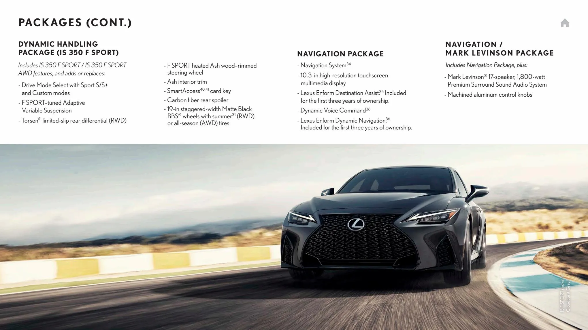 Catalogue Lexus IS 2022, page 00022