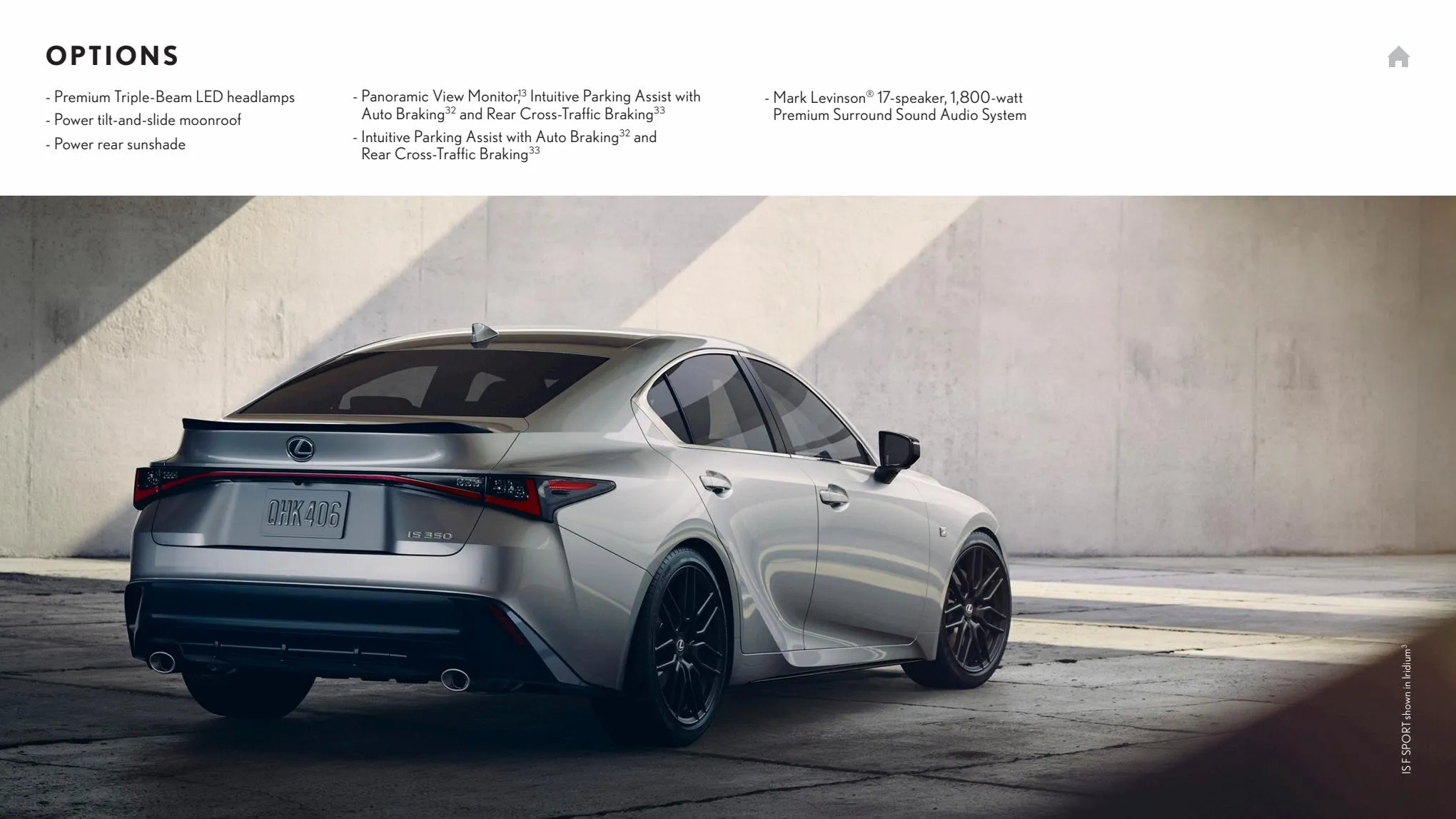 Catalogue Lexus IS 2022, page 00023
