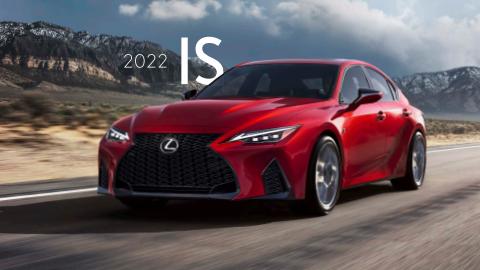 Catalogue Lexus | Lexus IS 2022 | 09/03/2022 - 31/12/2022