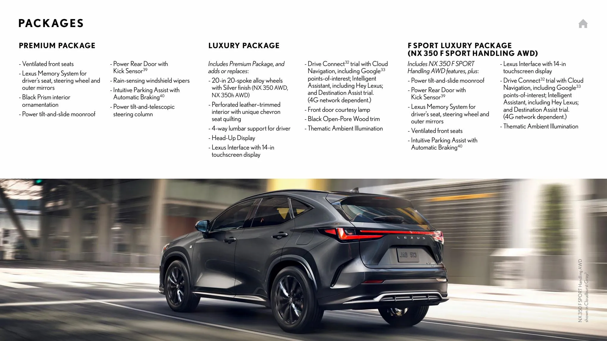Catalogue Lexus NX 2022, page 00018
