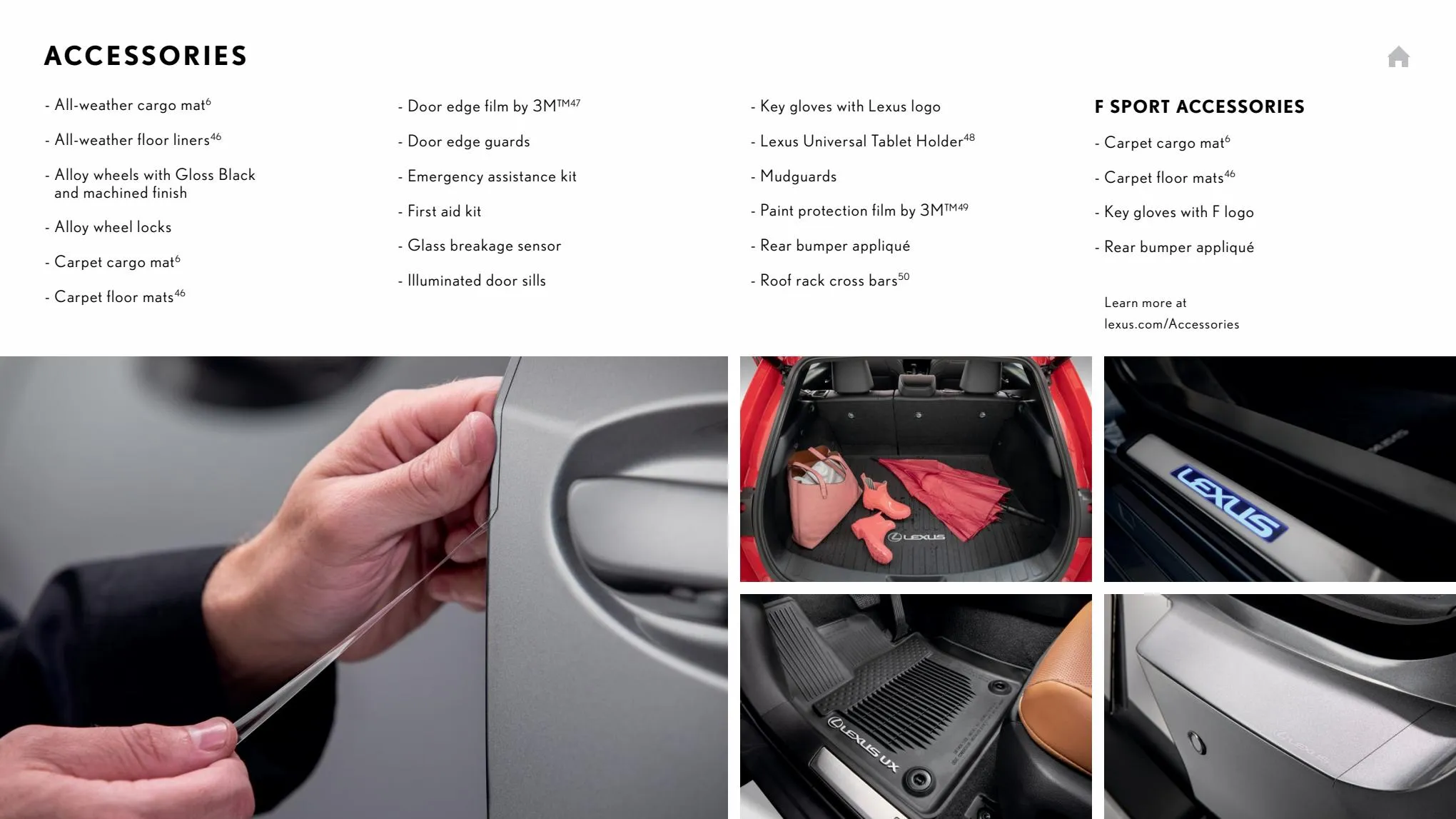 Catalogue Lexus UX 2022, page 00030