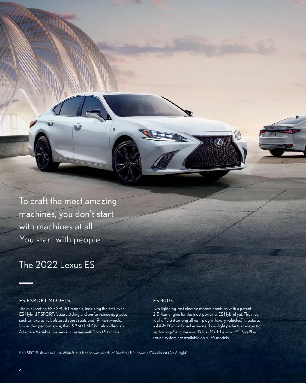 Catalogue Lexus ES 2022, page 00004