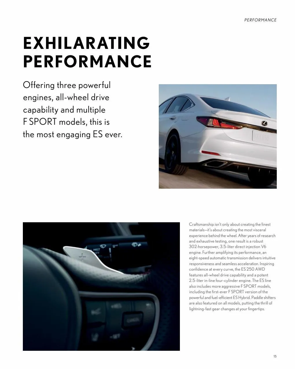 Catalogue Lexus ES 2022, page 00017