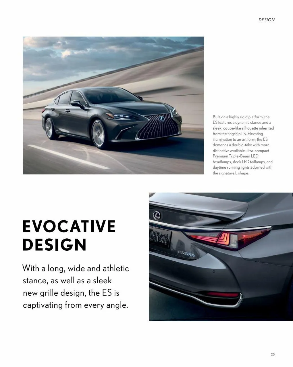 Catalogue Lexus ES 2022, page 00027