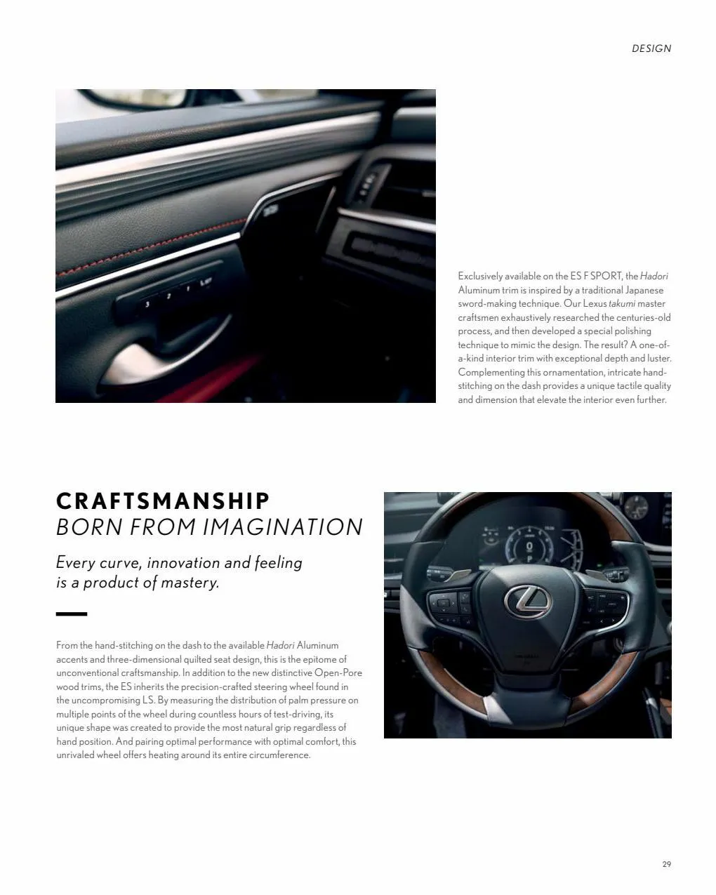 Catalogue Lexus ES 2022, page 00031