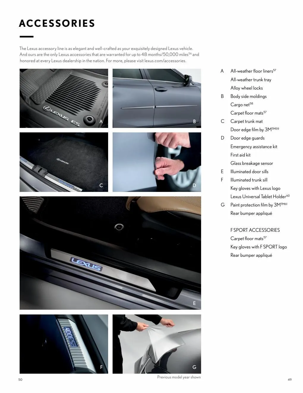 Catalogue Lexus ES 2022, page 00052